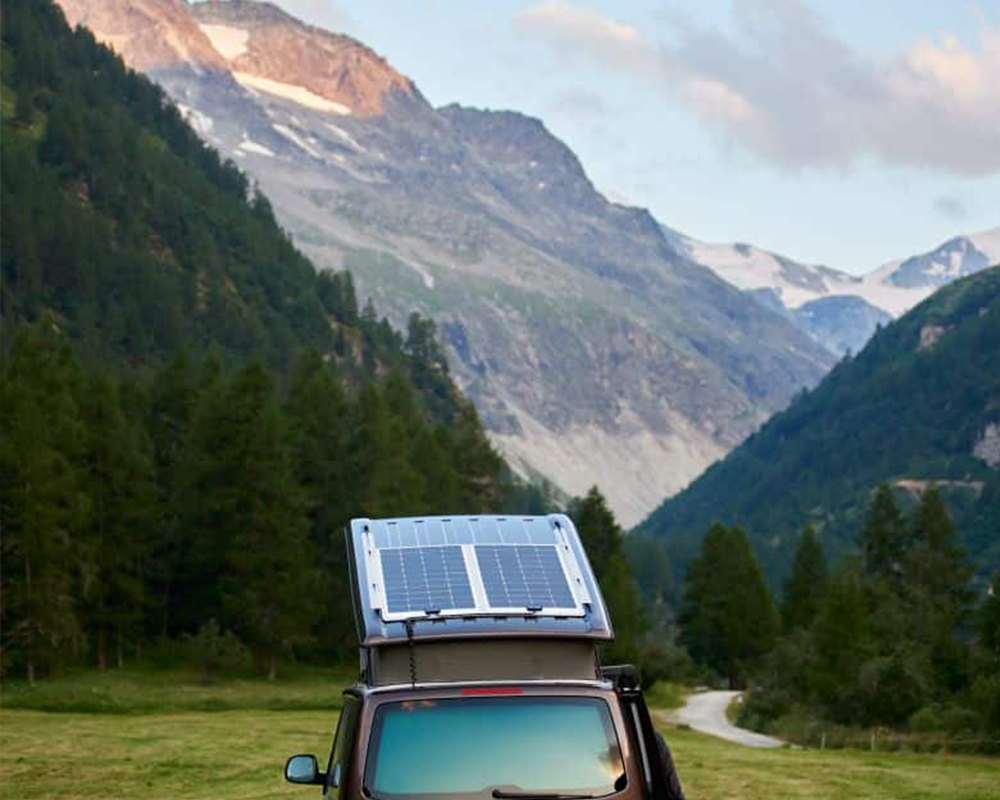 viajar campervan sostenible